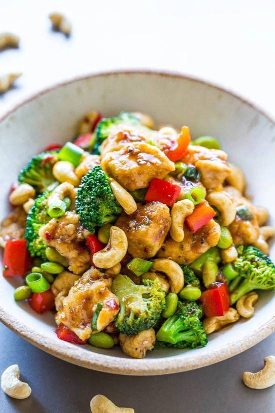 Cashew Nut Chicken vegetables腰果鸡